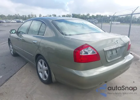 2002 Infiniti Q45 Luxury z USA, uszkodzony, nr VIN JNKBF01A42M003654